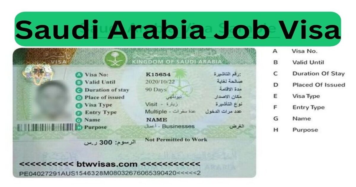 Saudi Arabia Job Visa
