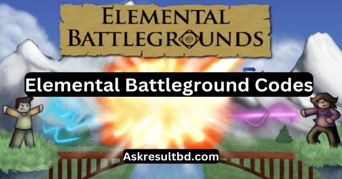 Elemental Battlegrounds Codes